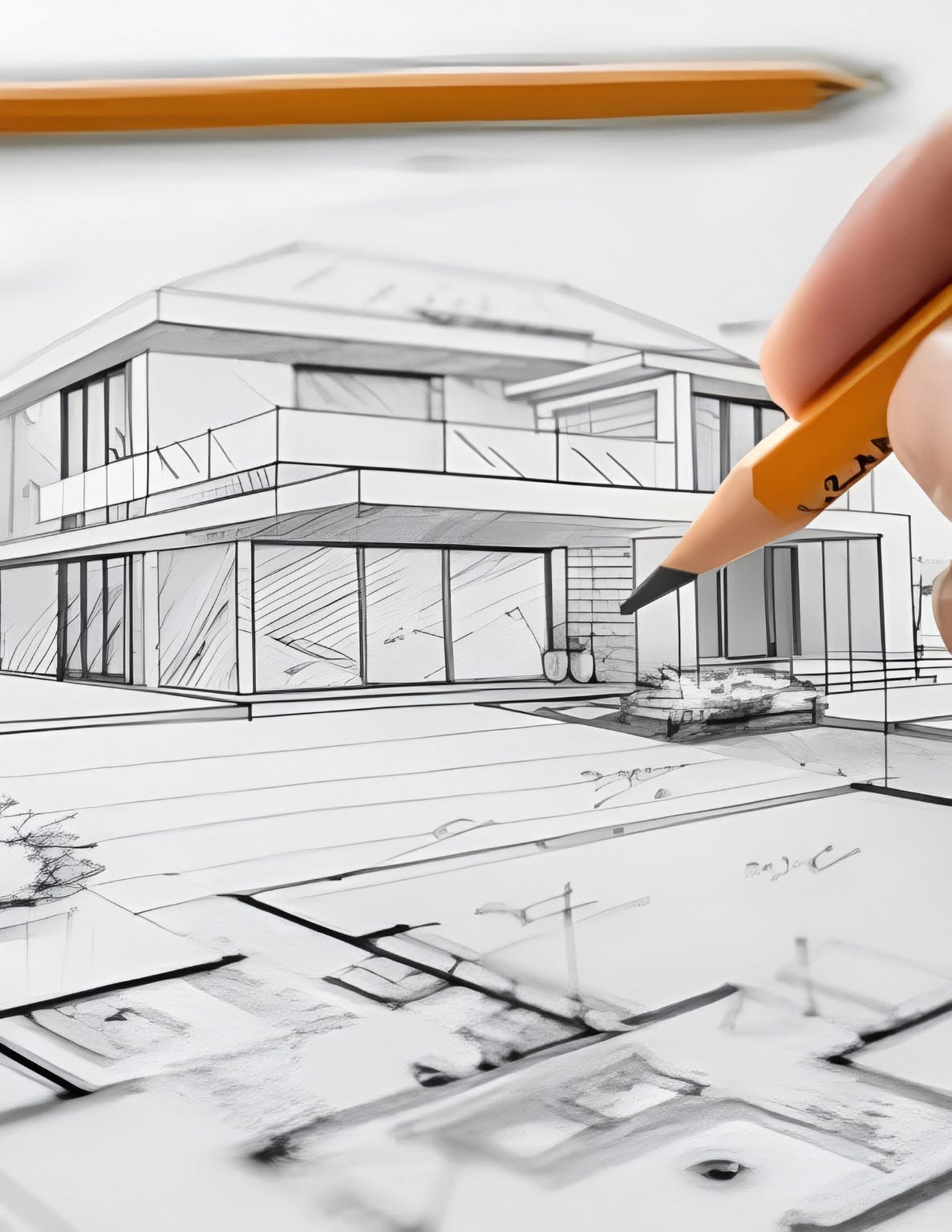 Etapa da obra VÉRTICE: Projeto e planta em 3D
